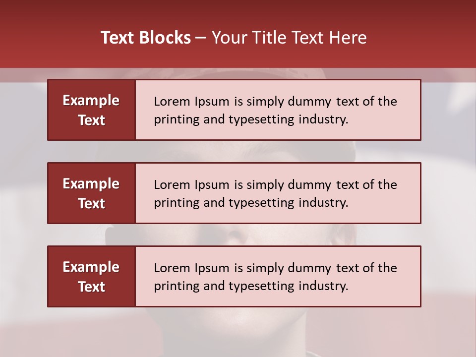 War Military Invasion Female PowerPoint Template