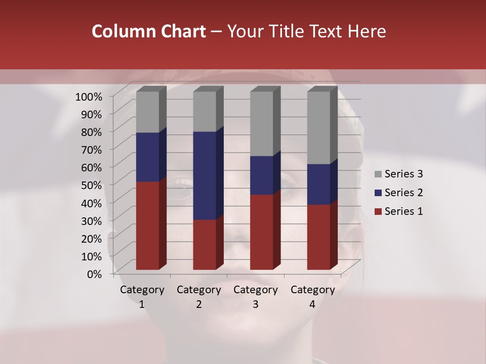 War Military Invasion Female PowerPoint Template