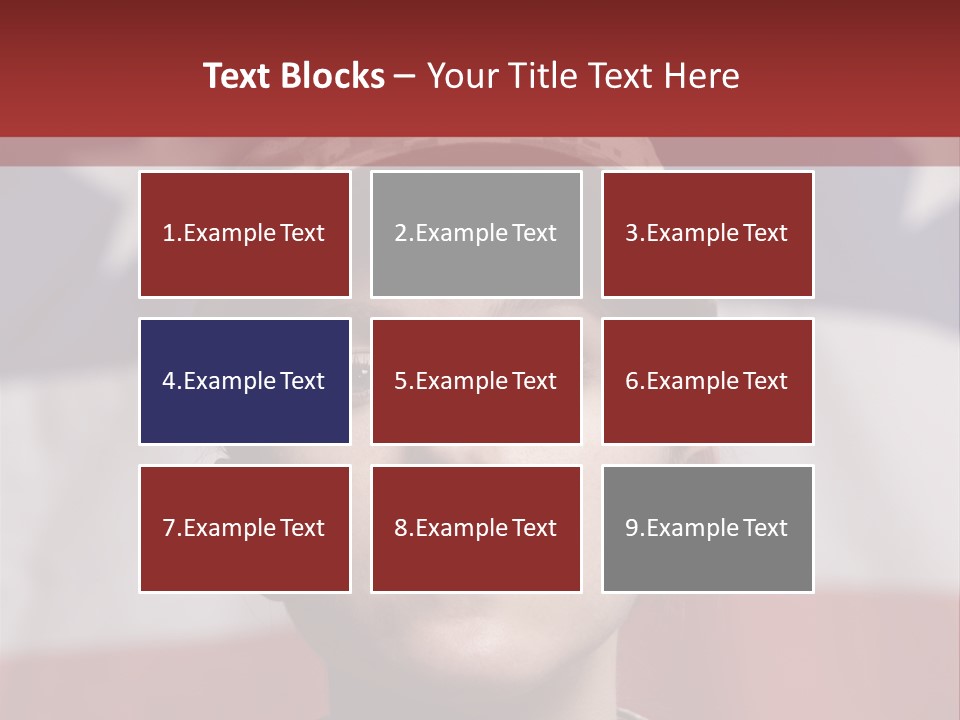 War Military Invasion Female PowerPoint Template