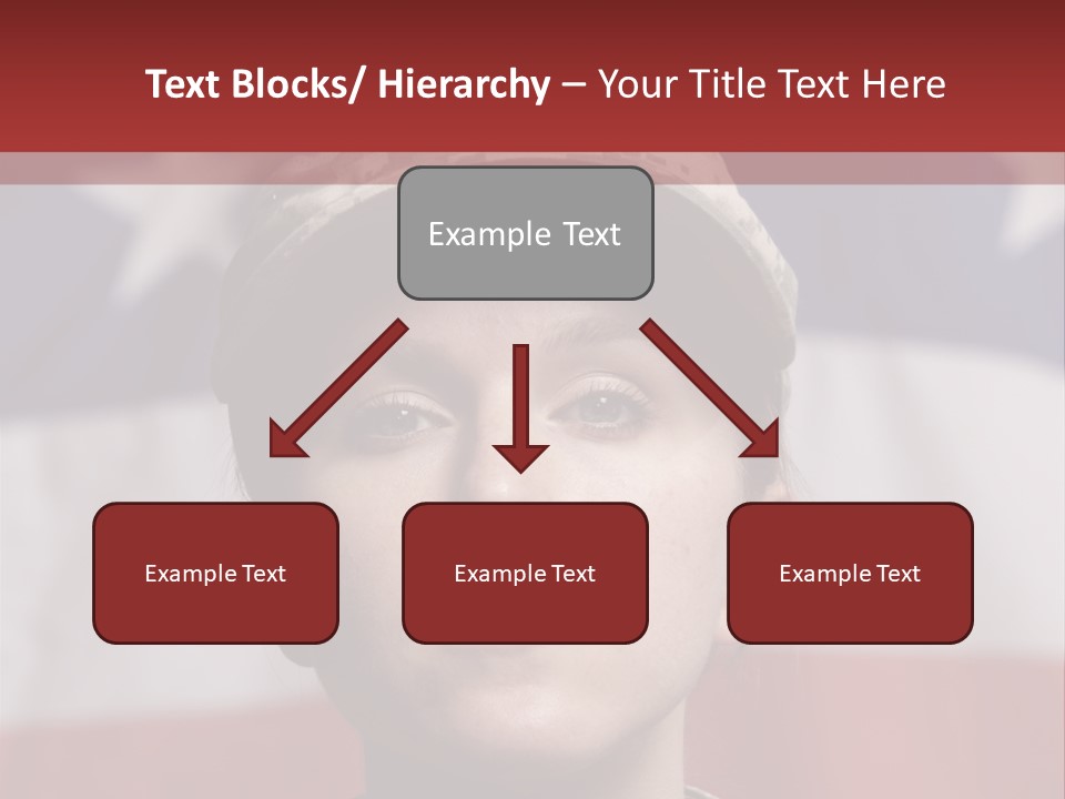 War Military Invasion Female PowerPoint Template