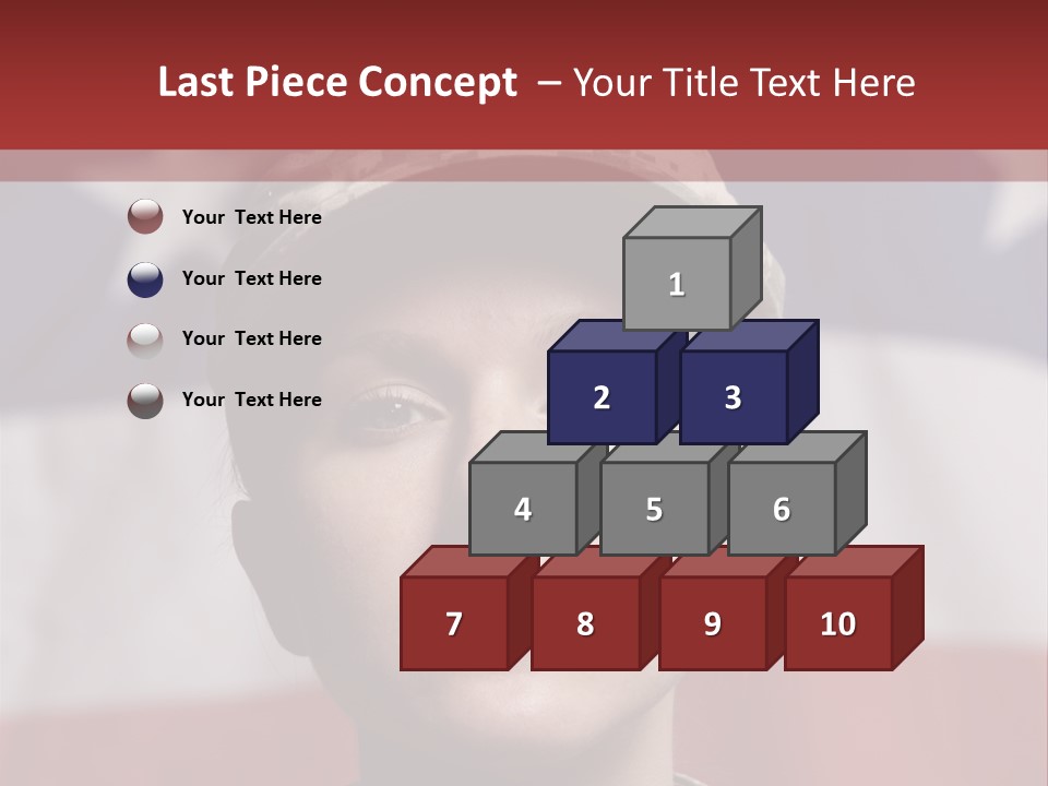 War Military Invasion Female PowerPoint Template