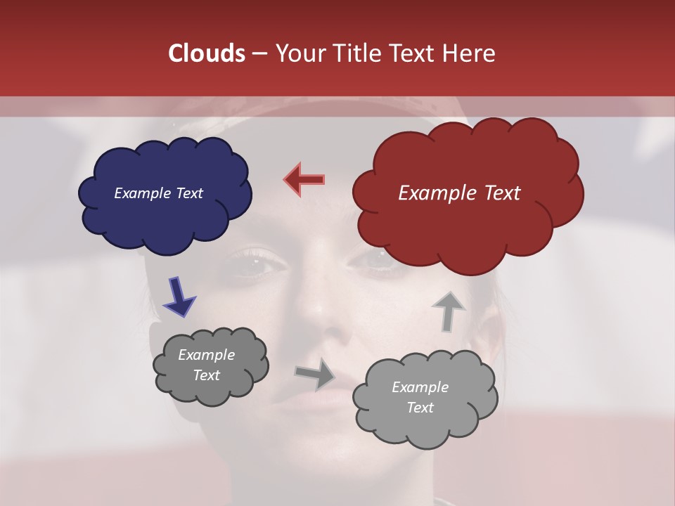 War Military Invasion Female PowerPoint Template