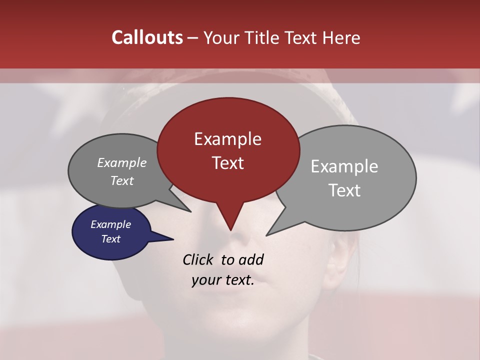 War Military Invasion Female PowerPoint Template