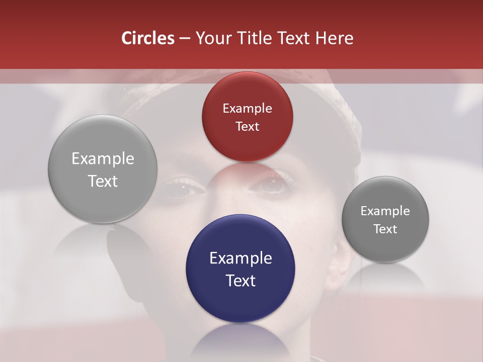 War Military Invasion Female PowerPoint Template