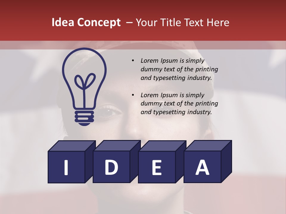 War Military Invasion Female PowerPoint Template