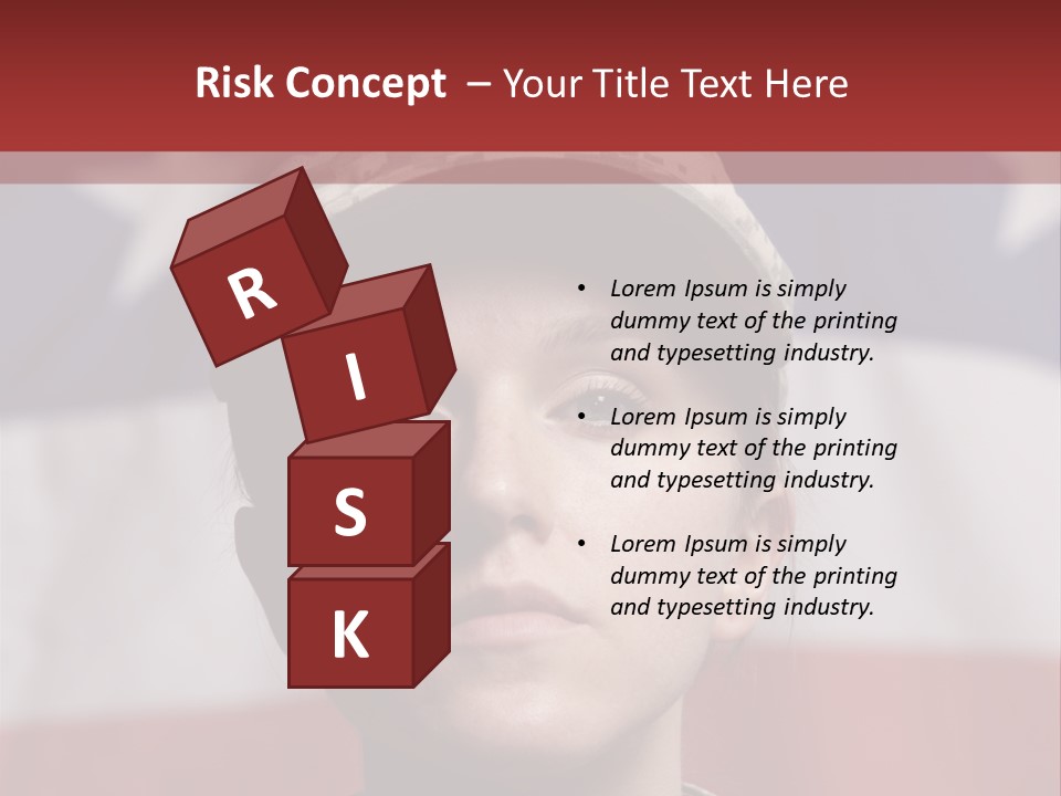 War Military Invasion Female PowerPoint Template