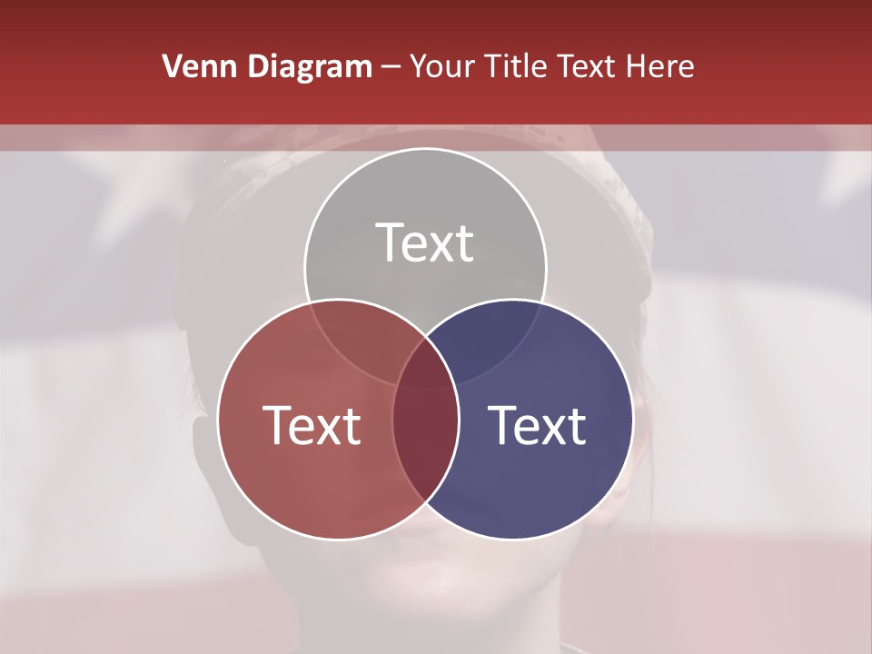 War Military Invasion Female PowerPoint Template