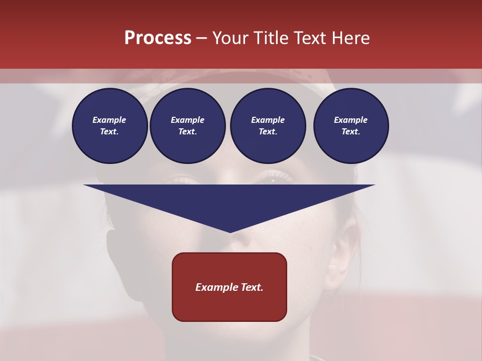 War Military Invasion Female PowerPoint Template