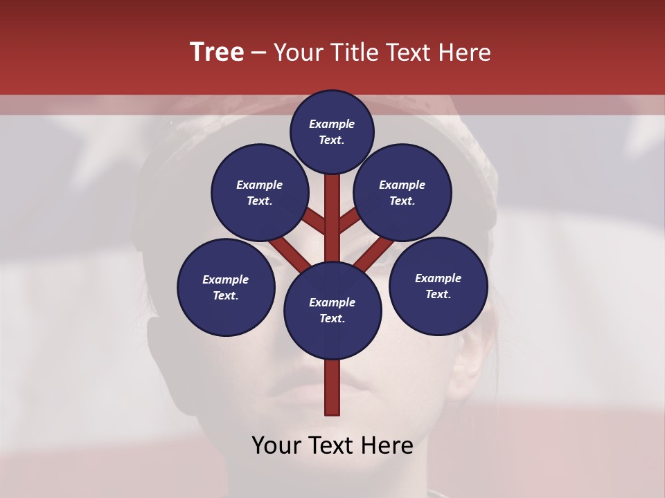 War Military Invasion Female PowerPoint Template