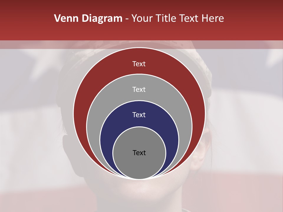 War Military Invasion Female PowerPoint Template