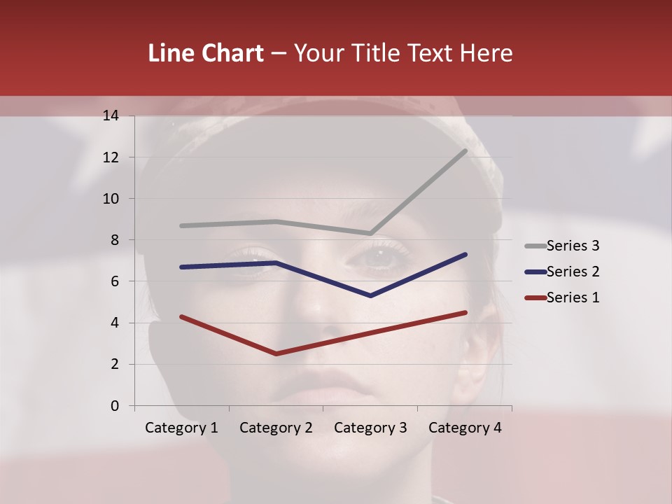 War Military Invasion Female PowerPoint Template