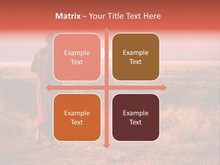 Summer Leisure Meditating PowerPoint Template