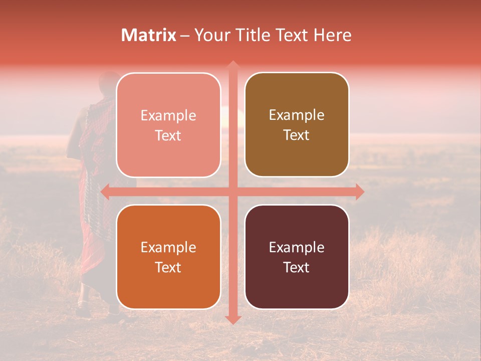 Summer Leisure Meditating PowerPoint Template
