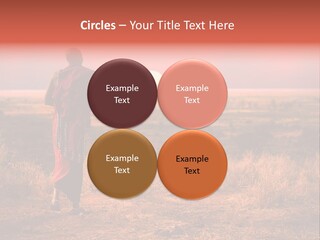 Summer Leisure Meditating PowerPoint Template