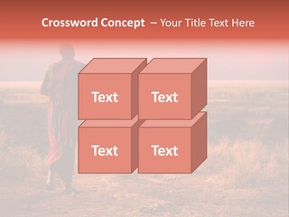 Summer Leisure Meditating PowerPoint Template