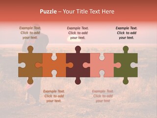 Summer Leisure Meditating PowerPoint Template