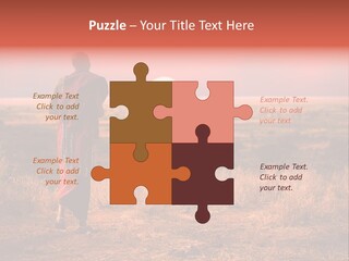 Summer Leisure Meditating PowerPoint Template