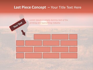 Summer Leisure Meditating PowerPoint Template