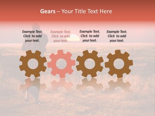 Summer Leisure Meditating PowerPoint Template