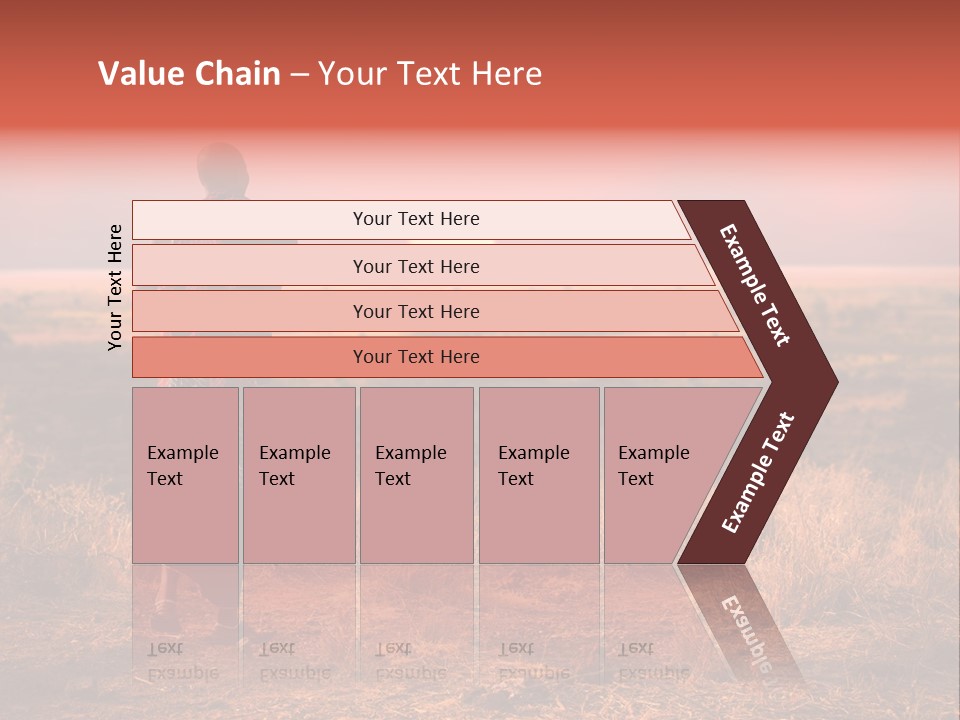 Summer Leisure Meditating PowerPoint Template