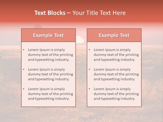 Summer Leisure Meditating PowerPoint Template