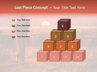 Summer Leisure Meditating PowerPoint Template