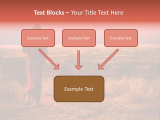 Summer Leisure Meditating PowerPoint Template