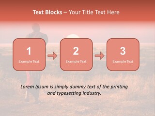 Summer Leisure Meditating PowerPoint Template