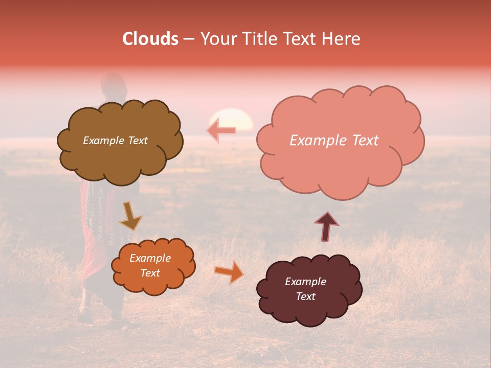 Summer Leisure Meditating PowerPoint Template