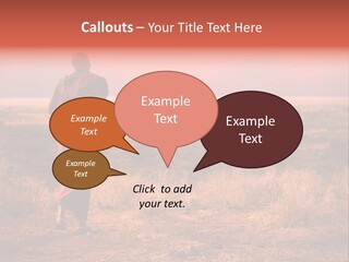 Summer Leisure Meditating PowerPoint Template