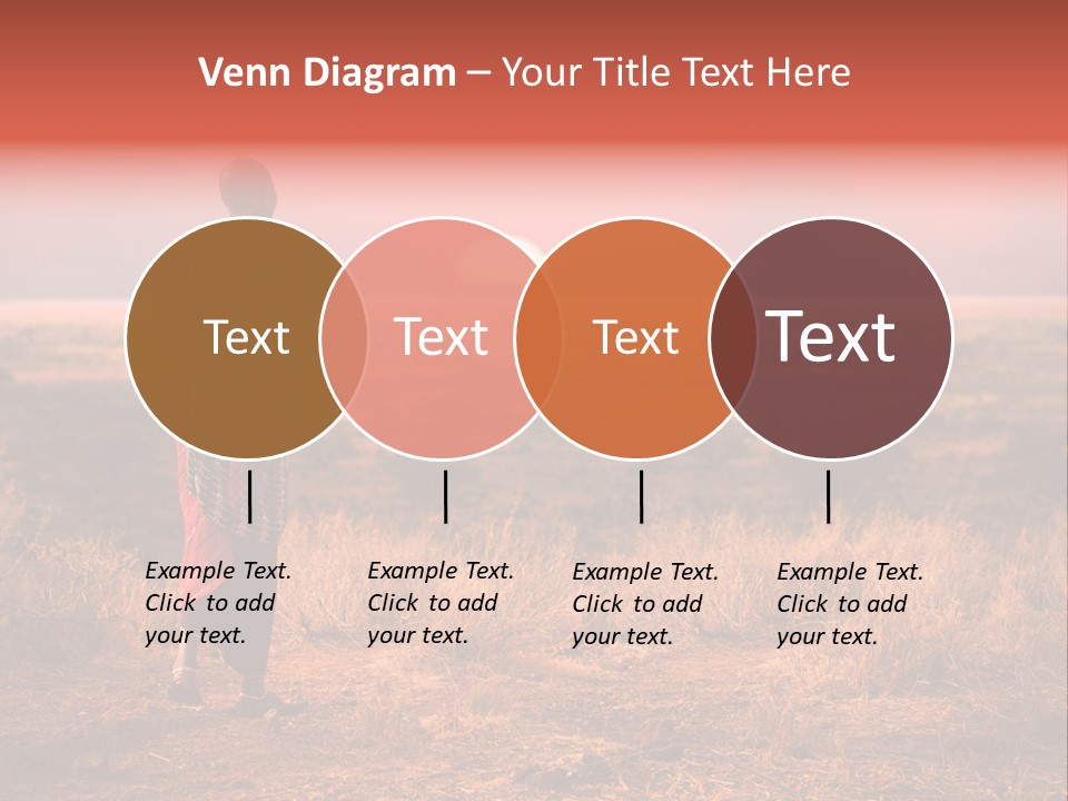 Summer Leisure Meditating PowerPoint Template