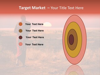 Summer Leisure Meditating PowerPoint Template