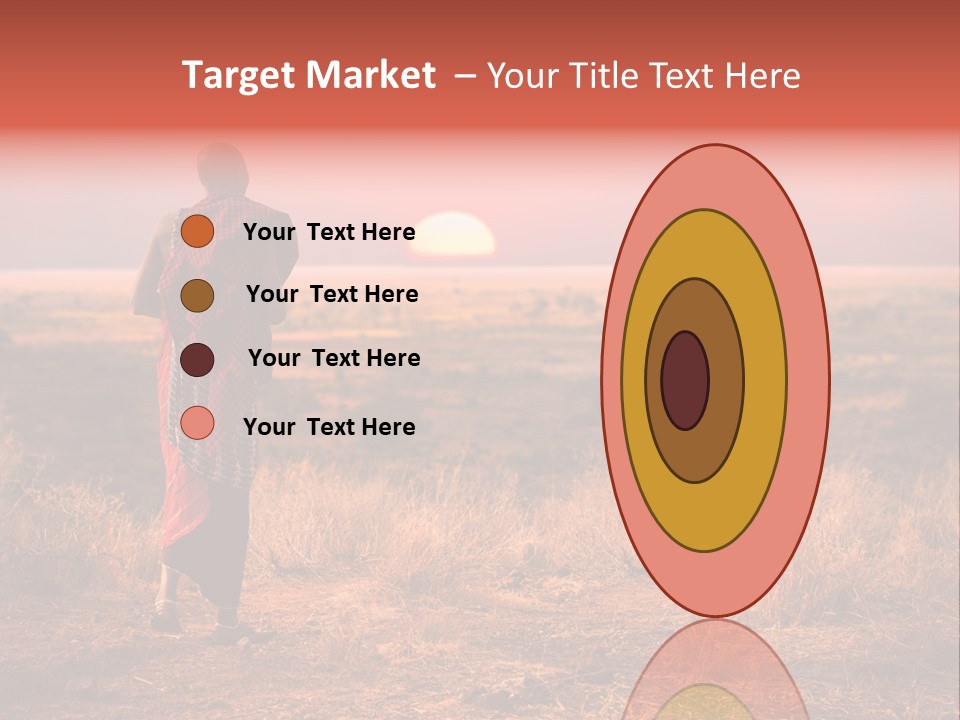 Summer Leisure Meditating PowerPoint Template