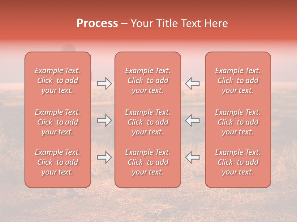 Summer Leisure Meditating PowerPoint Template