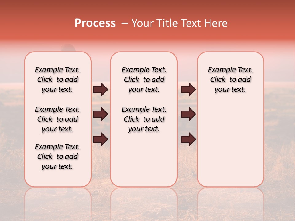 Summer Leisure Meditating PowerPoint Template