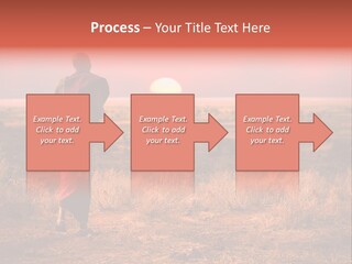 Summer Leisure Meditating PowerPoint Template