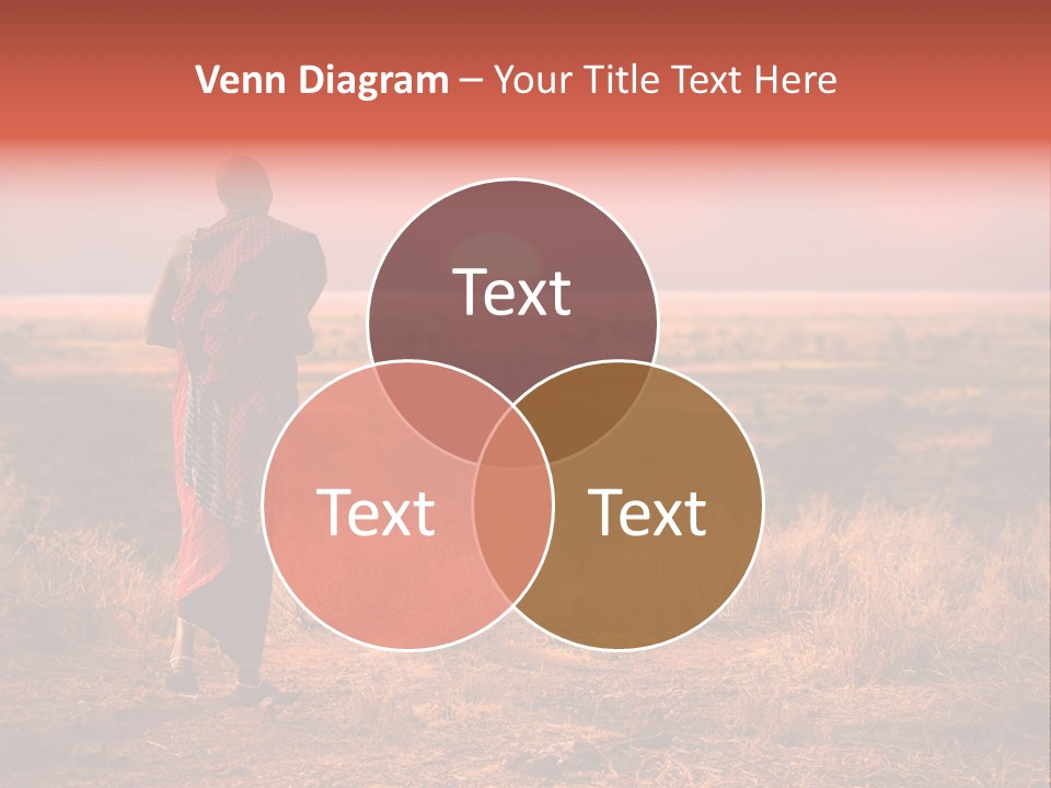 Summer Leisure Meditating PowerPoint Template