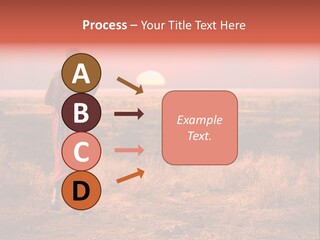 Summer Leisure Meditating PowerPoint Template