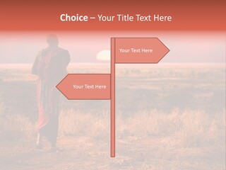 Summer Leisure Meditating PowerPoint Template