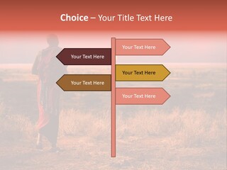Summer Leisure Meditating PowerPoint Template