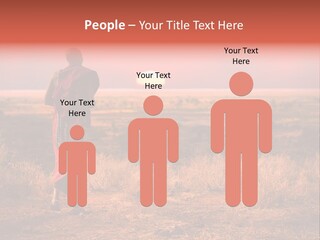 Summer Leisure Meditating PowerPoint Template