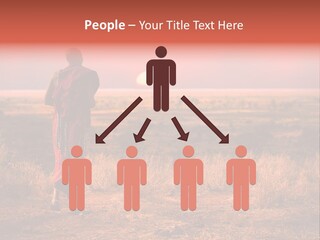 Summer Leisure Meditating PowerPoint Template
