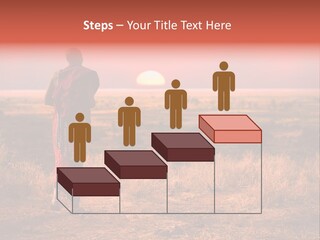 Summer Leisure Meditating PowerPoint Template