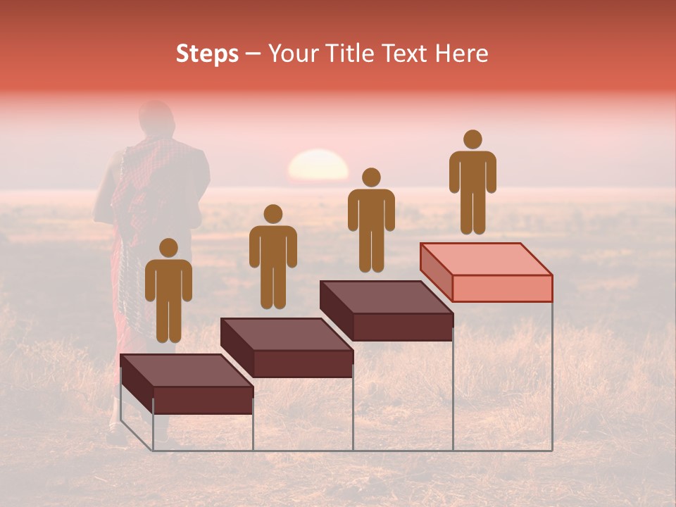 Summer Leisure Meditating PowerPoint Template