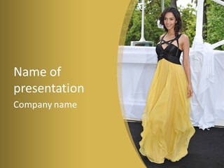 Event Mallika Talent PowerPoint Template