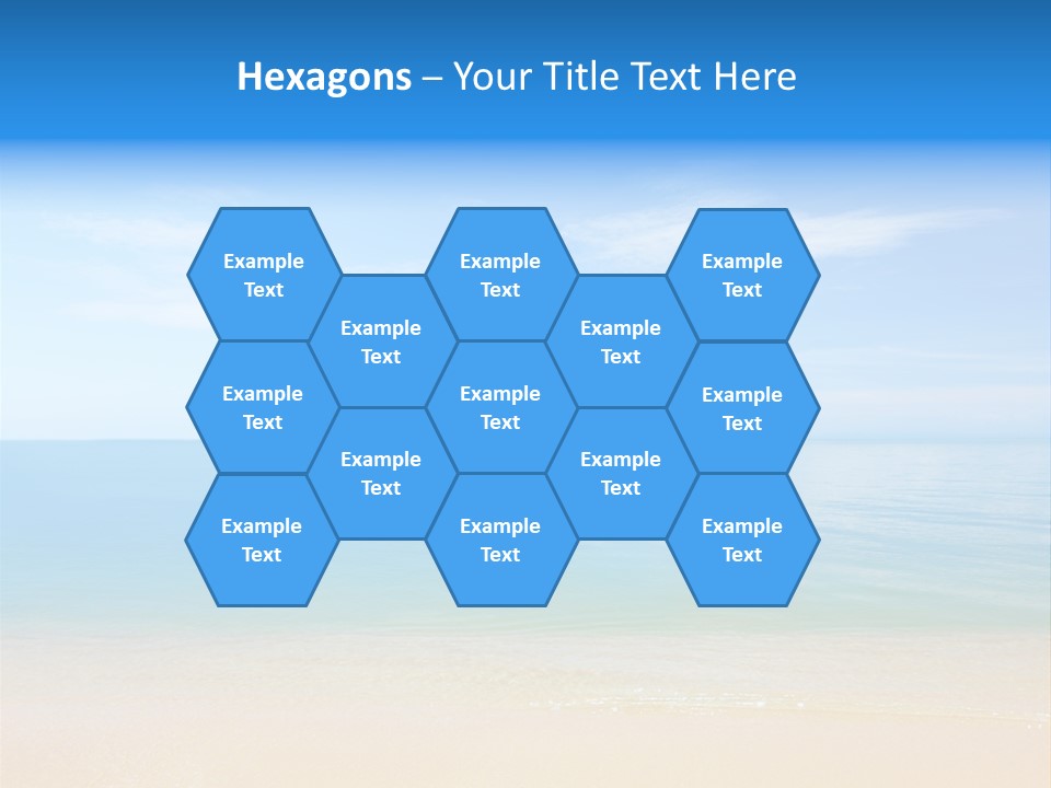 Sunshine Island Landscape PowerPoint Template