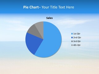 Sunshine Island Landscape PowerPoint Template