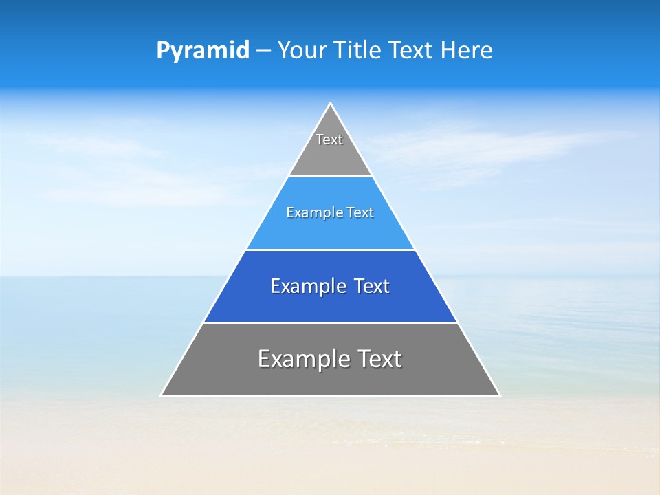 Sunshine Island Landscape PowerPoint Template