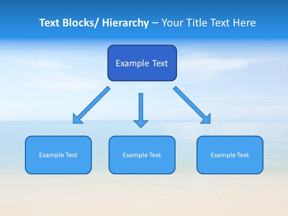 Sunshine Island Landscape PowerPoint Template