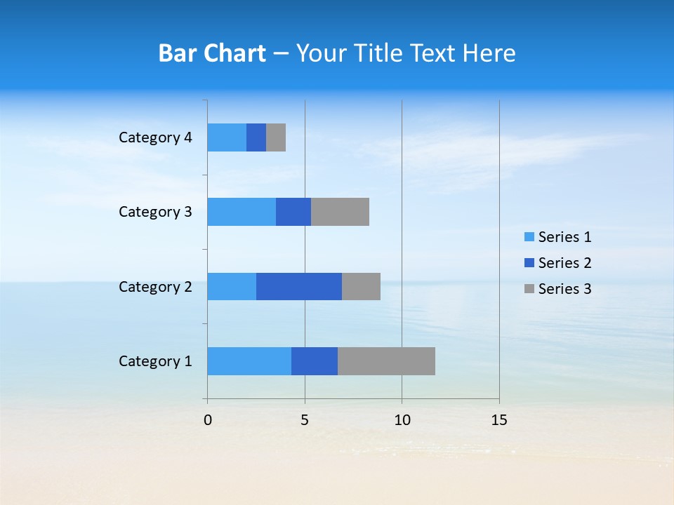 Sunshine Island Landscape PowerPoint Template